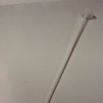 Porte ballons gonflable blanc