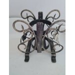 Magnifique porte bouteille en fer forg�
