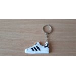 Porte cl� basket sneakers adidas superstar blanc