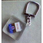 Porte clé ancien total bourbon france huile moteur total altigrade , breveté s6b6 - années 60 / 70 Porte clé ancien total bourbon france huile moteur total altigrade , breveté s6b6 - années 60 / 70