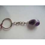 Porte cls bijou pierre amthyste sac portable