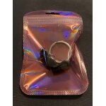 Porte cl , clef , clefs sige baquet voiture , noir