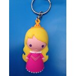 Porte cl�s disney disneyland paris : princesse aurore la belle au bois dormant en relief 3d