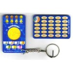 Porte clé, jeton de caddie = eurocourses jeton de 1 euro, etat neuf ( rare) Porte clé, jeton de caddie = eurocourses jeton de 1 euro, etat neuf ( rare)