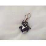 Porte - cl� montre ours noir dansant