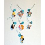 Porte cles one piece lot de 7 figurine strap manga 4cm figurines bijoux serie bleu chopper boué Porte cles one piece lot de 7 figurine strap manga 4cm figurines bijoux serie bleu chopper boué