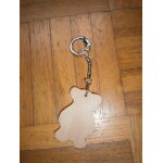 Porte cl�s ours en bois a peindre ou a pyrograver