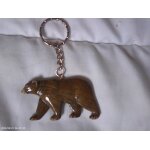 Porte cle ours marron