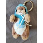 Porte - cl�s en peluche castor de la plagne