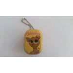 Porte cl�s petite boite avec figurine chihuahua