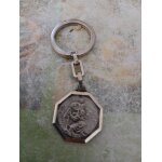 Porte cl saint christophe neuf argent