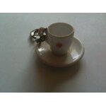 Porte cl� tasse avec un coeur