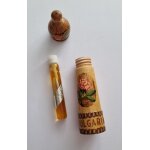 Porte - flacon de parfum   bulgaria   en bois ou bambou, d�cor�, avec flacon de parfum   po3a