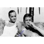 Poster de alain delon et romy schneider dans le film la piscine 29, 7x42cm. . . format a3