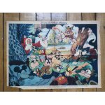 Poster ancien le rêve de noël de mickey année 40 andré hofer walt disney Poster ancien le rêve de noël de mickey année 40 andré hofer walt disney