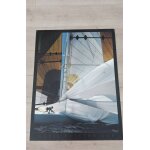 Poster editions pcheurs d'images 6080auteur p. plisson louis vuitton cup