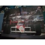 Poster senna mclaren mp4 - 4 1988