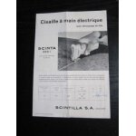 Prospectus 1 feuillet : scinta. cisaille a main electrique / tournevis electrique