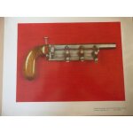 Pub pharma vieilles armes pistolet percussion 4 coups dans le mme canon labo avlon pour cetavlon