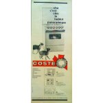 (pub) publicit� ancienne (mars 1963) pour la gazini�re   coste   a hublot panoramique (servcie commercial ...