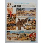 Publicit� ancienne (1981), issue d'un journal de mickey, pour les constructions et personnages  playmobil , ...