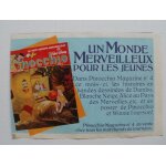 Publicit� ancienne (1981), issue d'un journal de mickey, pour le magazine  pinicchio  n4 : dumbo, blanche ...