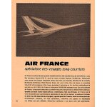 Publicite ancienne air france avion aviation 21x27 cm Publicite ancienne air france avion aviation 21x27 cm