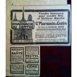 Publicite ancienne (aot 1930) parue dans le   journal de rouen   pour la   grande pharmacie du centre ...