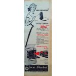 Publicite ancienne (avril 1957) pour la cuisiniere gaz avec grill   idealgazina d'ideal stadard