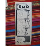 Publicit� ancienne (avril 1958) pour les bas nylon emo a troyes