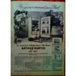 Publicite ancienne (decembre 1956) pour le nouveau refrigerateur   arthur martin