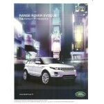 Publicit� ancienne (d�cembre 2011) pour les v�hicules  range rover  de land rover
