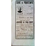 Publicite ancienne (fevrier 1929) pour la   jouvence de l'abbe soury