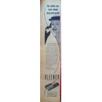 Publicite ancienne (fevrier 1957) pour les mouchoirs en papier kleenex Publicite ancienne (fevrier 1957) pour les mouchoirs en papier kleenex