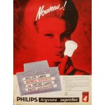 Publicit� ancienne (f�vrier 1962) pour la nouvelle petite lampe   argenta superlux philips