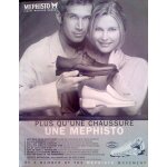 Publicité ancienne (février 2002) pour les chaussures mephisto Publicité ancienne (février 2002) pour les chaussures mephisto