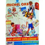 Publicit ancienne issue de la revue mickey de janvier 1985 pour la ligne de fournitures scolaires fantaisie ...