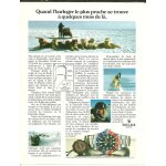 Publicit� ancienne (janvier 1989) pour la montre rolex oyster avec les hommes de la patrouille sirius ...