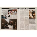 Publicit� ancienne (janvier 1989) pour les produits de soins biotherm homme