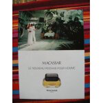 Publicit� ancienne (juin 1980) pour le nouveau parfum pour homme  macassar  de rochas (publicit� impact ...