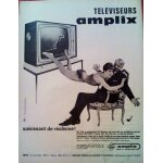 Publicite ancienne (novembre 1964) pour les televiseurs   amplix