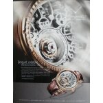 Publicit� ancienne (novembre 2010) pour la montre breguet classique complication tourbillon messidor