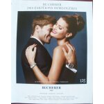 Publicit� ancienne (novembre 2013) pour les 125 ans d'existence du bijoutier bucherer, 12 boulevard des ...