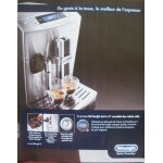 Publicit ancienne (novembre 2013) pour la machine a caf primadonna s de luxe de de longhi (de'longhi ...