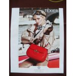 Publicit ancienne (novembre 2013) pour le maroquinier texier (les docks cit de la mode et du design ...