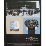Publicit� ancienne (novembre 2013) pour les montres bell et & ross et sa collection vintage sport h�ritage ...