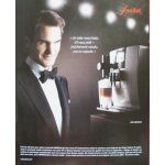 Publicit ancienne (novembre 2013) avec une photo de roger federer pour la machine a caf suisse : impressa ...