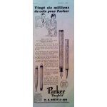 Publicite ancienne (octobre 1930) pour les porte mine ou parte plume a reservoir  parker duofold   chez ...