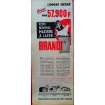 Publicite ancienne (octobre 1956) pour la nouvelle machine a laver   brandt