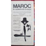 Publicit� ancienne (octobre 1970) pour le tourisme au maroc avec jet tours, air france et air maroc (34 ...